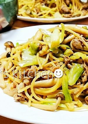 焼きそばんスパゲティ☆上海オイスター味-レシピのメイン写真