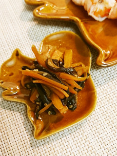 キクラゲとニンジンピリ辛きんぴら-レシピのメイン写真