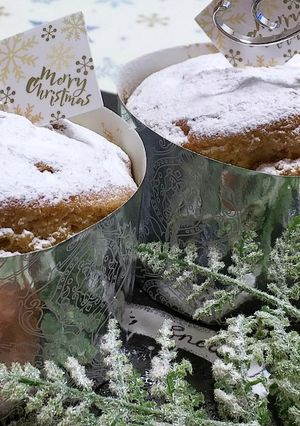 クリスマス☆シュトーレン風マフィン-レシピのメイン写真