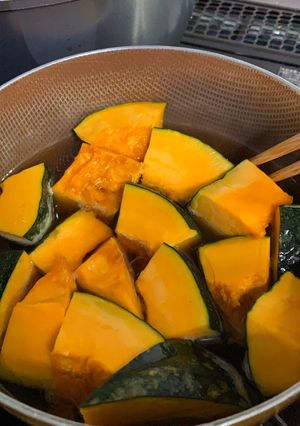 🎃かぼちゃの煮物-レシピのメイン写真