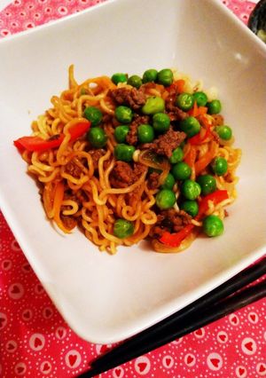 インスタントキムチ焼きそばっ!!?-レシピのメイン写真