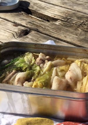 メスティンで豚肉と白菜のミルフィーユ鍋-レシピのメイン写真