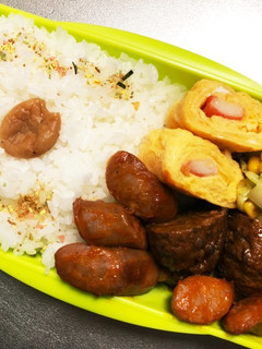 旦那弁当326♥ハンバーグ弁当!-レシピのメイン写真