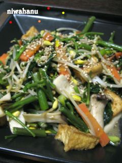 花椒(ホワジャオ)と空芯菜の中華炒め-レシピのメイン写真