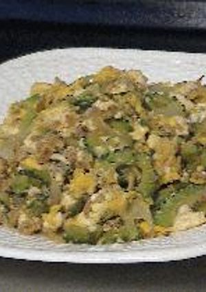 ゴーヤと豚肉の炒め物-レシピのメイン写真