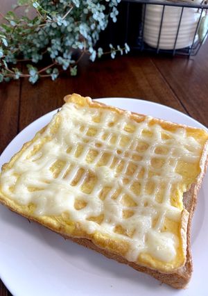 ☆薄焼き卵トースト-レシピのメイン写真