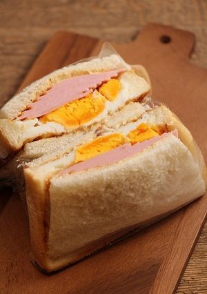 簡単！ボックスサンドイッチ☆目玉焼き-レシピのメイン写真