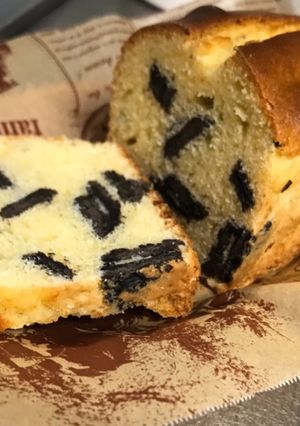 混ぜて焼くだけ！オレオのパウンドケーキ-レシピのメイン写真