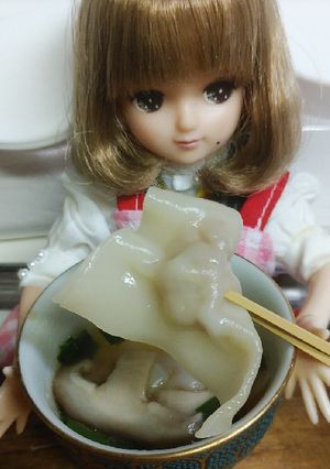 リカちゃん♡中華雲呑スープ｡.:✤*゜-レシピのメイン写真