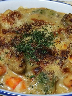 旨味がたっぷりの海鮮風グラタン-レシピのメイン写真