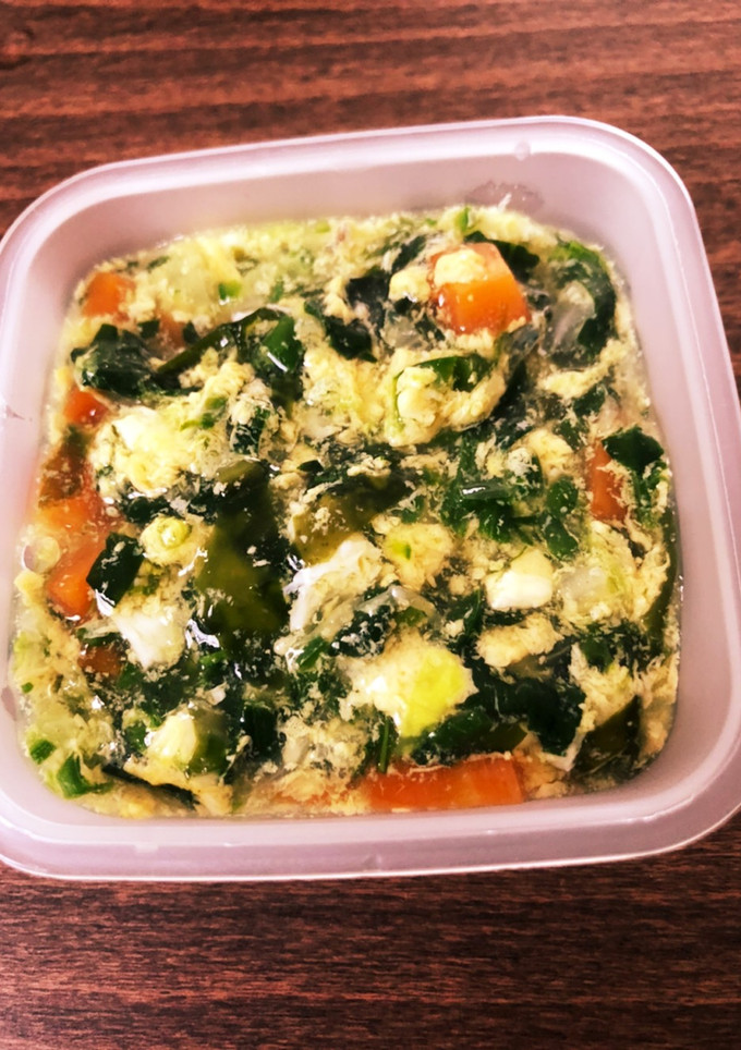 離乳食後期　野菜卵とじ-レシピのメイン写真
