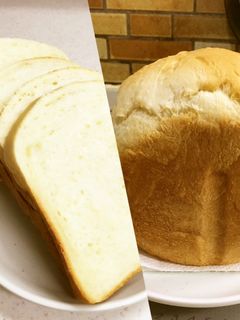 翌日もふんわり♡ミルク食パン-レシピのメイン写真