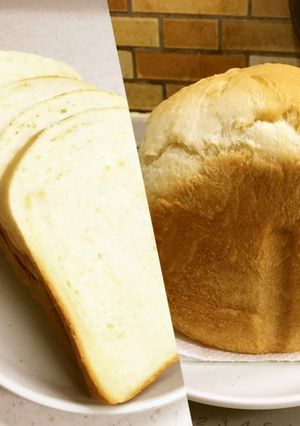 翌日もふんわり♡ミルク食パン-レシピのメイン写真