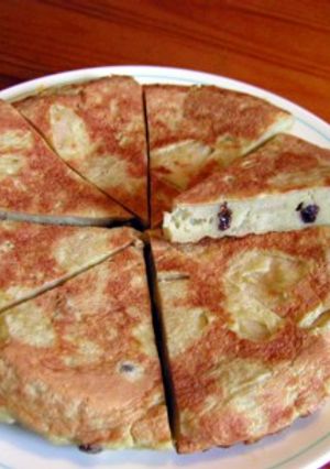 子供と作ろう！すりりんごのパンケーキ-レシピのメイン写真