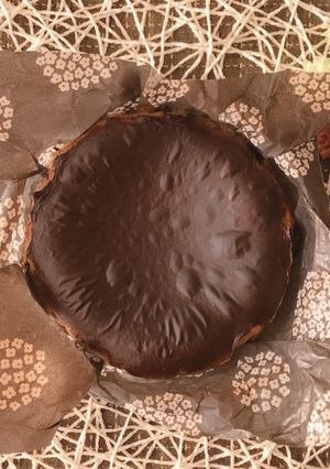 ほうじ茶のバスクチーズケーキ-レシピのメイン写真