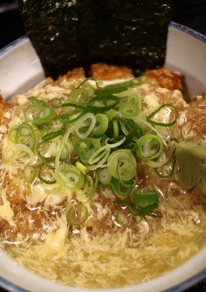 かつやの期間限定！出汁あんかけカツ丼♪-レシピのメイン写真