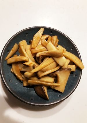 エリンギバター醤油わさび-レシピのメイン写真
