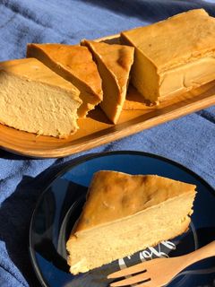 さつまいもの黒糖チーズケーキ-レシピのメイン写真