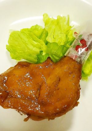 骨付き鶏もも肉/鶏手羽元の甘辛照り焼き-レシピのメイン写真