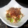 そら豆とクリームチーズの冷や奴