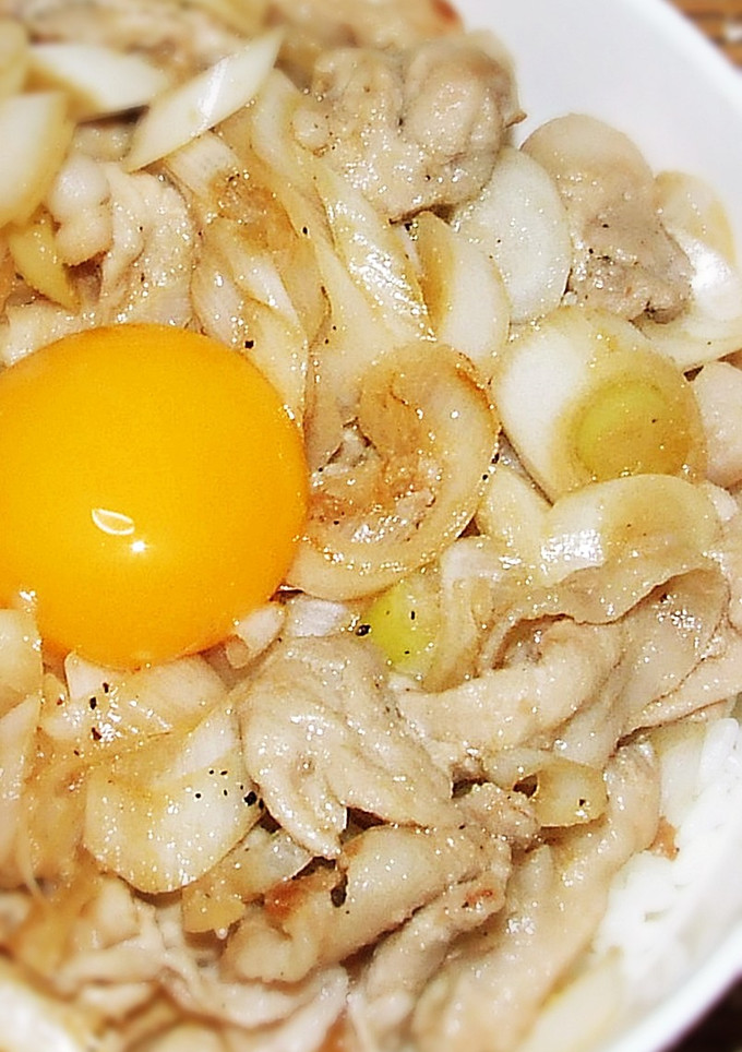 伝説のすた丼風☆旨い肉丼-レシピのメイン写真