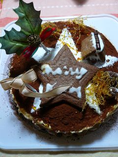 ティラミス☆デコレーションケーキ-レシピのメイン写真