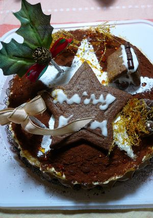 ティラミス☆デコレーションケーキ-レシピのメイン写真