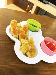 チーズご飯おやき☆1歳つかみたべ-レシピのメイン写真