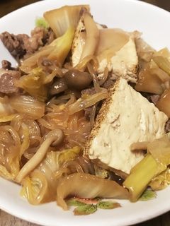 すき焼きのタレで肉豆腐-レシピのメイン写真