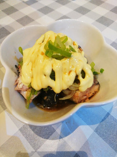 5分でできるwサバ缶のまよぽん!-レシピのメイン写真