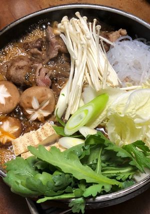 絶対に美味しい我が家の関西風すき焼き-レシピのメイン写真