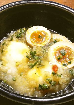 にら魚醤醤油のからみ餅-レシピのメイン写真