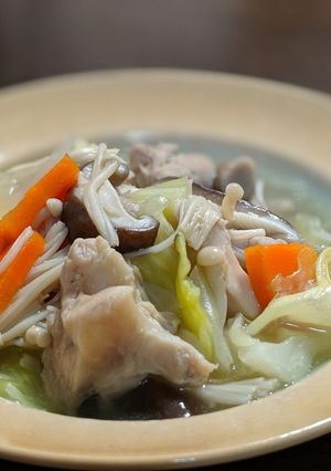 鶏肉と野菜のあったかスープ-レシピのメイン写真