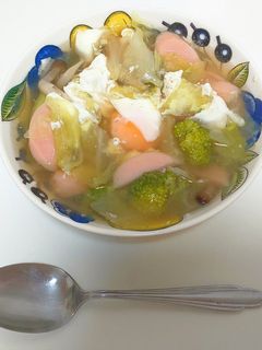 具だくさんの超簡単スープ-レシピのメイン写真