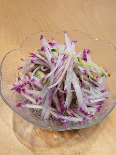 紫大根のサラダ-レシピのメイン写真