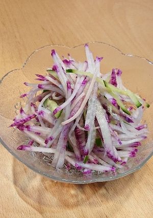 紫大根のサラダ-レシピのメイン写真