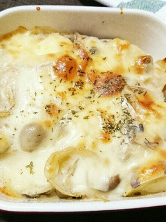 さつまいもとしめじのグラタン-レシピのメイン写真