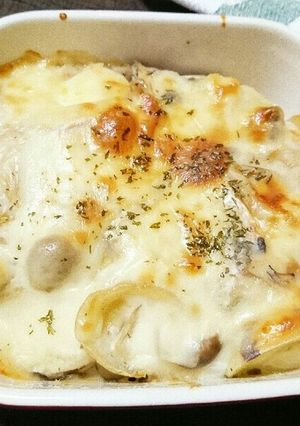 さつまいもとしめじのグラタン-レシピのメイン写真