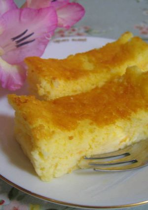 スライスチーズでノンオイルスフレケーキ♪-レシピのメイン写真