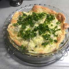 รูปของ はんぺんとしらすのチーズ焼き