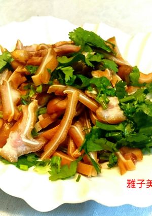 中華家庭料理・豚ミミの味付け-レシピのメイン写真