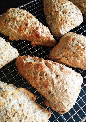 チェダーチーズとローズマリーのスコーン-レシピのメイン写真