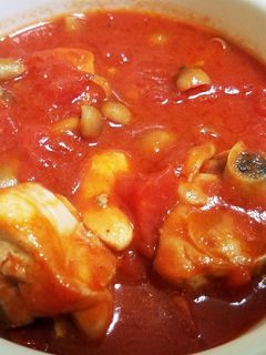 鶏ぶつのトマト煮込み-レシピのメイン写真