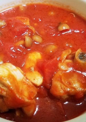 鶏ぶつのトマト煮込み-レシピのメイン写真