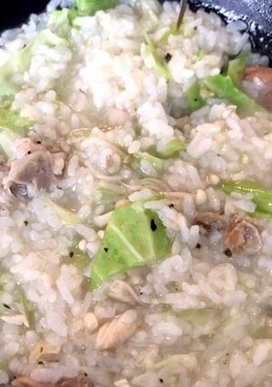 絶品!感謝祭の翌日に作るターキー雑炊-レシピのメイン写真