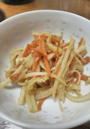 大根の皮のきんぴら-レシピのメイン写真
