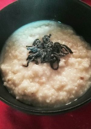3分レンジでチンするだけの和風粥♪-レシピのメイン写真