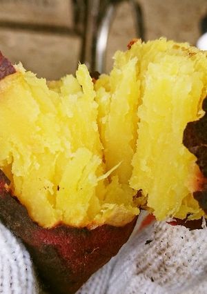 バーベキューで焼きいも！！-レシピのメイン写真