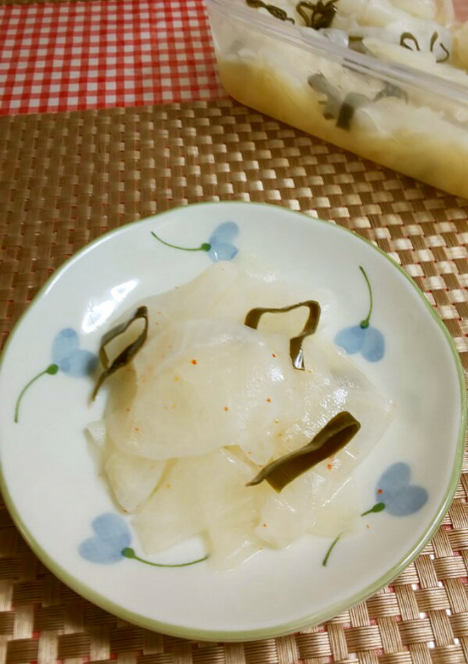 ★簡単！美味しい大根の＊千枚漬け＊♪-レシピのメイン写真