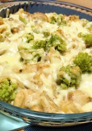 帆立とロマネスコの味噌グラタン-レシピのメイン写真